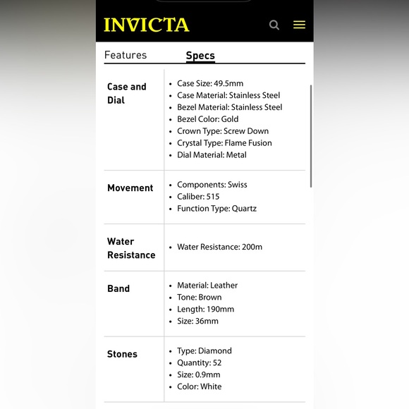 Invicta Excursion Men’s Watch - Picture 11 of 11